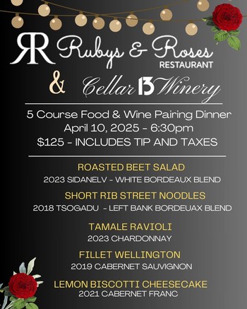 Rubys & Roses C13 Dinner